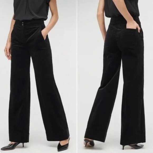 J Crew Wide Leg Corduroy Pants Women's Size 28 Boho - Picture 1 of 14